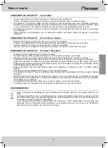 Предварительный просмотр 11 страницы Bestron APC4603 Instruction Manual