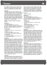 Предварительный просмотр 15 страницы Bestron APFM700SDM Instruction Manual