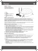 Preview for 54 page of Bestron APFM700Z Instruction Manual