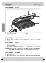 Preview for 18 page of Bestron APG100G Instruction Manual