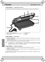 Preview for 32 page of Bestron APG100G Instruction Manual