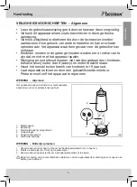 Предварительный просмотр 3 страницы Bestron APS544S User Instructions