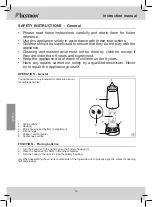 Предварительный просмотр 12 страницы Bestron APS544S User Instructions