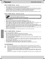Предварительный просмотр 3 страницы Bestron APZ300 Instruction Manual