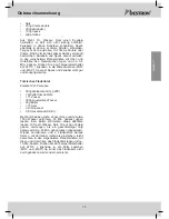 Предварительный просмотр 15 страницы Bestron APZ400 Instruction Manual