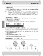 Preview for 18 page of Bestron APZ400 Instruction Manual