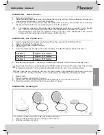 Preview for 25 page of Bestron APZ400 Instruction Manual