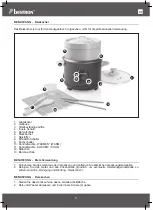 Предварительный просмотр 5 страницы Bestron ARC100BBS Instruction Manual