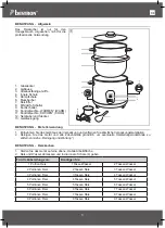 Предварительный просмотр 5 страницы Bestron ARC180 Instruction Manual