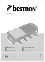 Preview for 1 page of Bestron ARC800 Instruction Manual