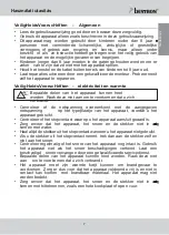 Preview for 7 page of Bestron ARG400 Instruction Manual