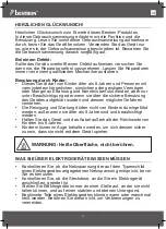 Preview for 2 page of Bestron ASC150 Instruction Manual