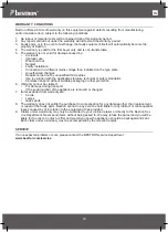 Предварительный просмотр 25 страницы Bestron ASC150 Instruction Manual