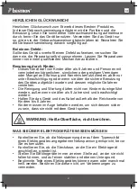 Preview for 2 page of Bestron ASC350 Instruction Manual