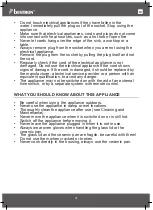 Предварительный просмотр 21 страницы Bestron ASC450CO Instruction Manual