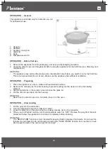 Предварительный просмотр 23 страницы Bestron ASC450CO Instruction Manual
