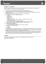 Предварительный просмотр 25 страницы Bestron ASC450CO Instruction Manual
