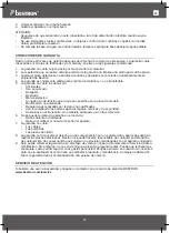 Предварительный просмотр 37 страницы Bestron ASC450CO Instruction Manual