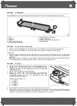 Предварительный просмотр 6 страницы Bestron Asia Lounge ABP603BB Instruction Manual