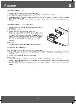 Preview for 13 page of Bestron Asia Lounge ABP603BB Instruction Manual