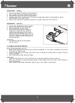 Preview for 25 page of Bestron Asia Lounge ABP603BB Instruction Manual