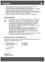 Preview for 11 page of Bestron ASIA LOUNGE DPT800A Instruction Manual