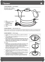 Preview for 36 page of Bestron ASIA LOUNGE DPT800A Instruction Manual