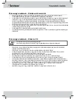 Preview for 2 page of Bestron ASM108R User Instructions