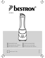 Preview for 1 page of Bestron ASM250G Instruction Manual