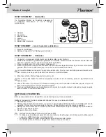 Предварительный просмотр 13 страницы Bestron ASM250G Instruction Manual