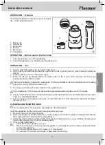 Preview for 17 page of Bestron ASM250R Instruction Manual