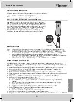 Preview for 25 page of Bestron ASM531 Instruction Manual