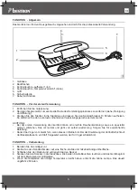 Предварительный просмотр 6 страницы Bestron ASM750Z Instruction Manual