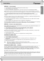 Предварительный просмотр 5 страницы Bestron ASS1000 Instruction Manual