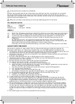 Предварительный просмотр 11 страницы Bestron ASS1000 Instruction Manual