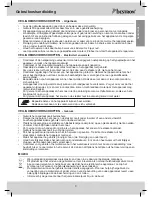 Предварительный просмотр 3 страницы Bestron AST2200 Instruction Manual