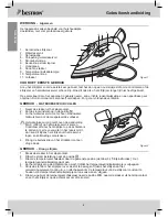 Предварительный просмотр 4 страницы Bestron AST2200 Instruction Manual