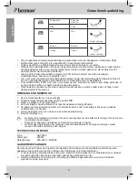 Preview for 6 page of Bestron AST2200 Instruction Manual