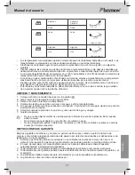 Preview for 31 page of Bestron AST2200 Instruction Manual