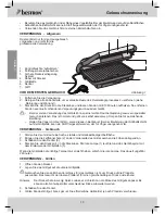 Preview for 10 page of Bestron ASW113 Instruction Manual