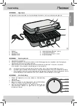 Предварительный просмотр 5 страницы Bestron ASW281 Instruction Manual