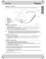 Предварительный просмотр 5 страницы Bestron ASW401 Instruction Manual