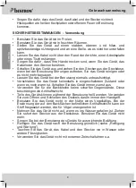 Preview for 8 page of Bestron ASW431 Instruction Manual
