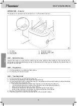 Preview for 16 page of Bestron ATM200RE Instruction Manual