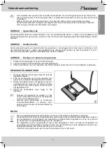 Preview for 5 page of Bestron ATS100RE Instruction Manual