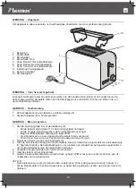 Preview for 18 page of Bestron ATS200RE Instruction Manual