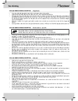 Предварительный просмотр 3 страницы Bestron ATW1600 Instruction Manual