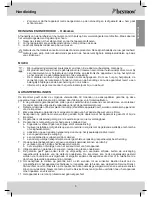 Предварительный просмотр 5 страницы Bestron ATW1600 Instruction Manual