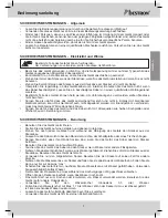 Предварительный просмотр 7 страницы Bestron ATW1600 Instruction Manual