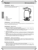 Preview for 8 page of Bestron ATW1600 Instruction Manual